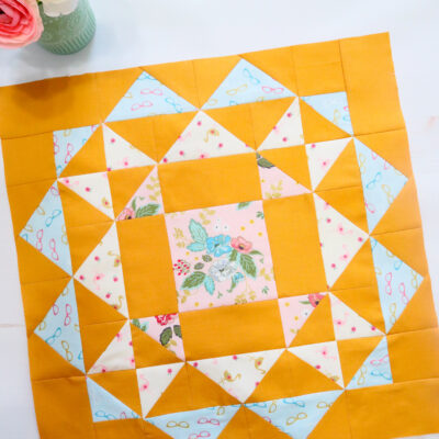 Kaleidoscope Runner Sew Along Big Block