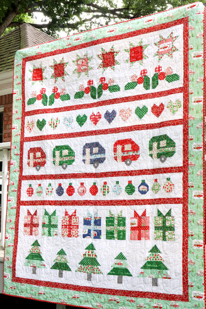 Christmas Adventure Row Quilt