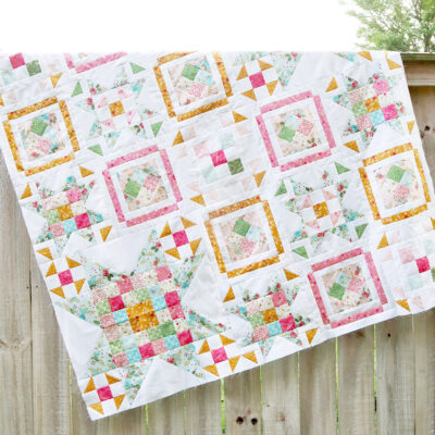 Quilt Top – Swinging on a Star Sew Along