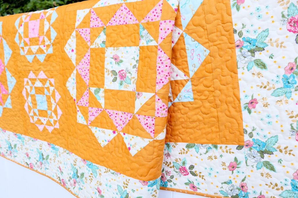Kaleidoscope Runner Sew Along Finish