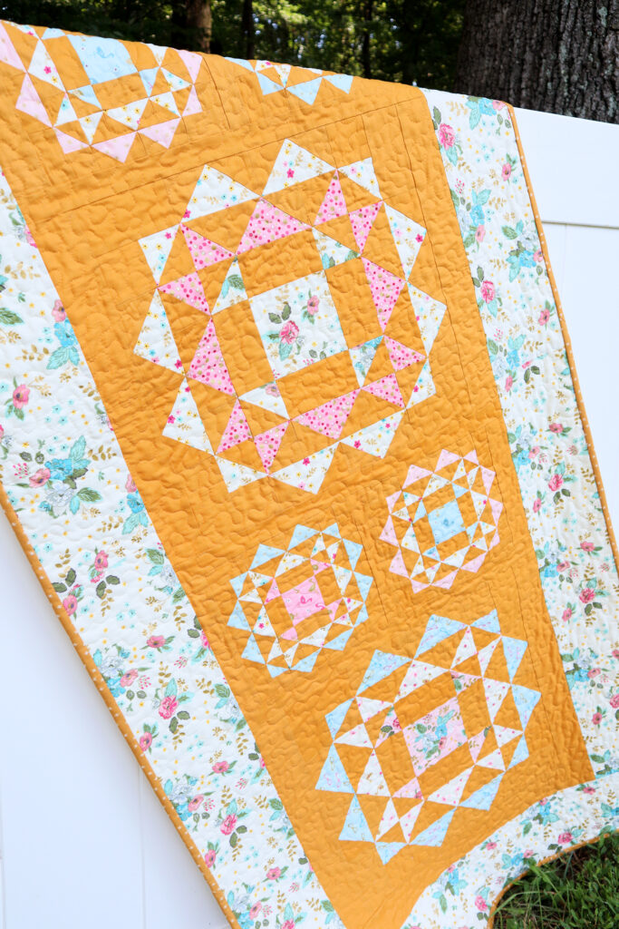 Kaleidoscope Runner Sew Along Finish