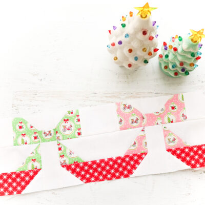 Ribbon Blocks – All the Trimmings Quilt Along