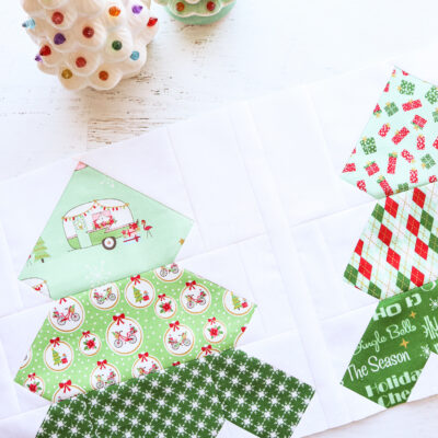 Tree Blocks – All the Trimmings Quilt