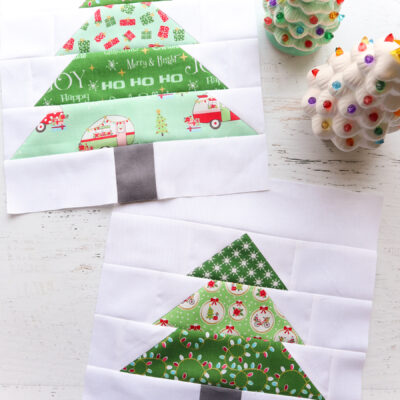 Tree Blocks – Christmas Adventure Quilt