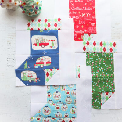 Stocking Blocks – All the Trimmings Quilt Along