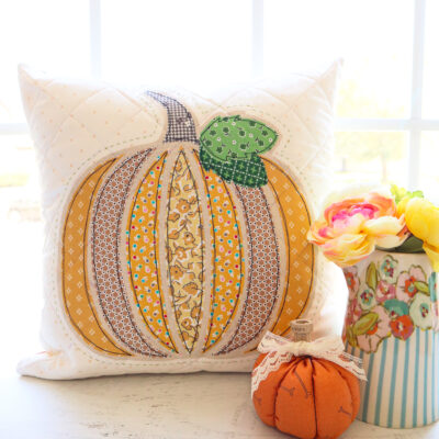 Fall Pumpkin Pillow Sew Along – Week 1