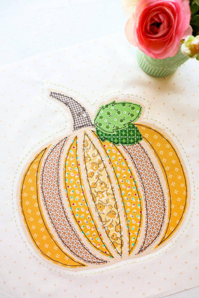 Fall Pumpkin Pillow Sew Along - Week 2