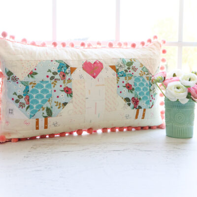 Follow the Love Birds Pillow