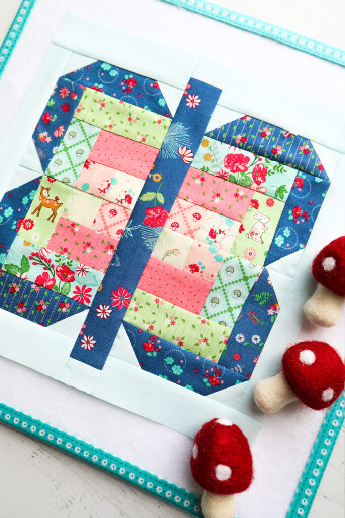 Mosaic Butterfly Block - RBD Block Challenge