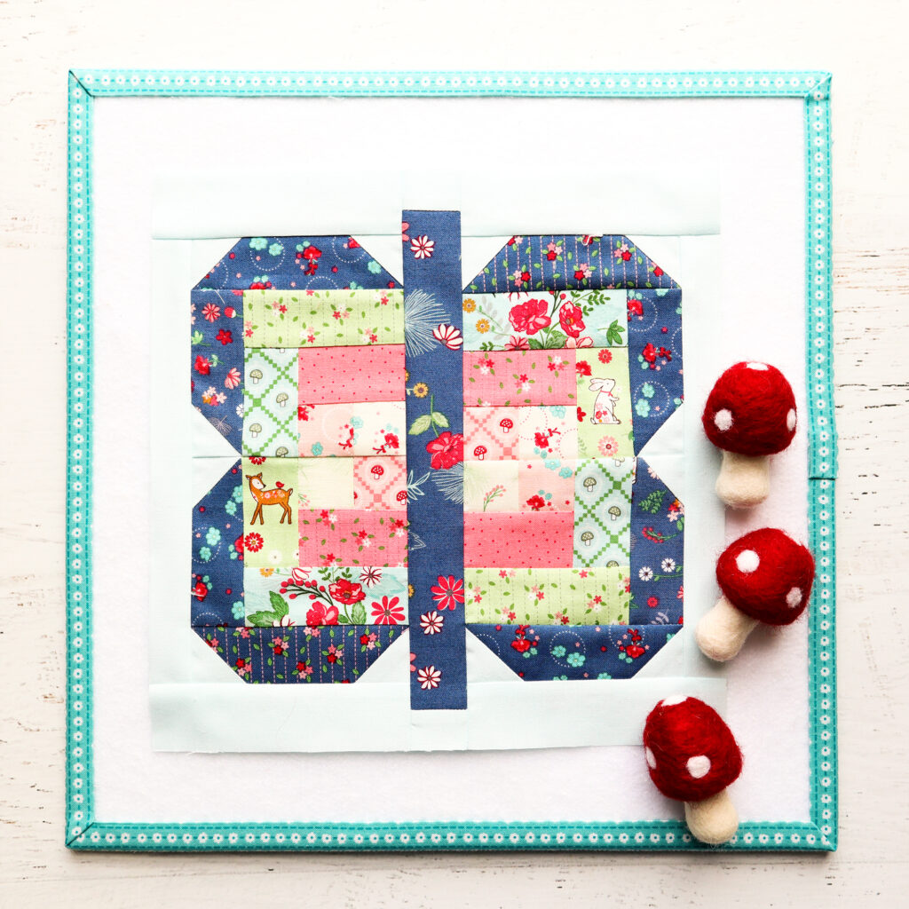Mosaic Butterfly Block - RBD Block Challenge