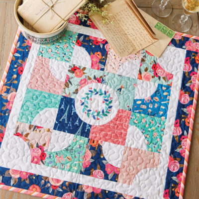 Walking on Sunshine Mini Quilt Sew Along