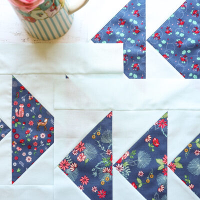 Wildflower Fields Sew Along Block 3