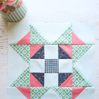 Wildflower Fields Quilt Along Block 6