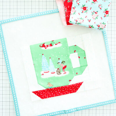 Christmastime Mystery Quilt Week 1