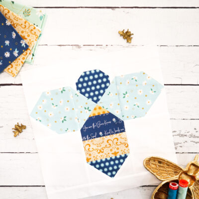 Daisy a Day Sew Along Block 3