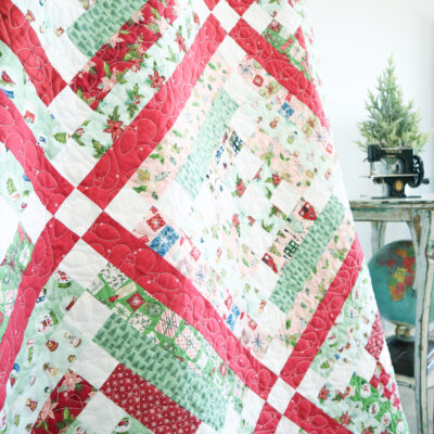 Christmas Village Frolic Quilt