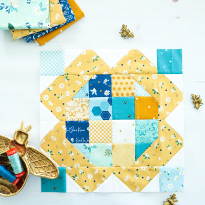 Daisy a Day Sew Along Block 2
