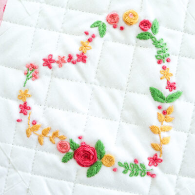 Spring Flowers Sew Along Week 2