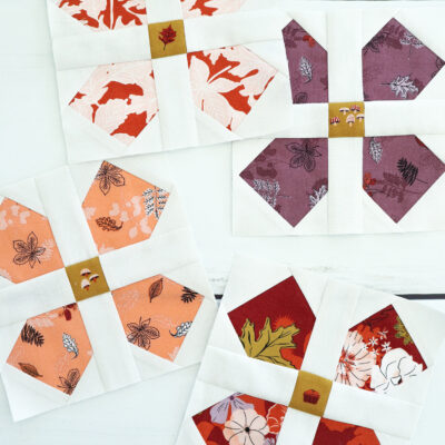 Spring Flowers Sew Along Week 1
