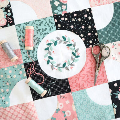 Week 4 Walking on Sunshine Mini Quilt Along