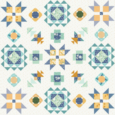 Country Daisies Sew Along Center Assembly