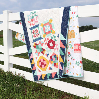 RBD Block Challenge Quilt Finish!