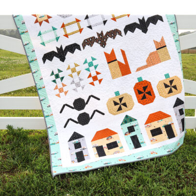 Spooky Lane Assembly and Borders