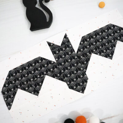 Spooky Lane Sew Along Bat Row