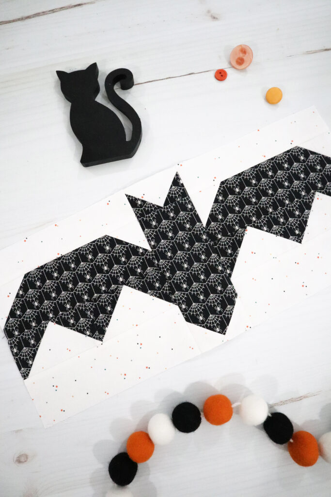 Spooky Lane Sew Along Bat Row