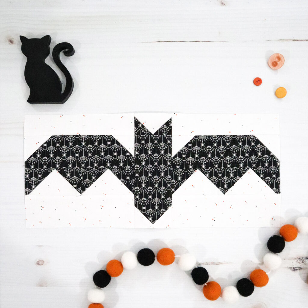 Spooky Lane Sew Along Bat Row