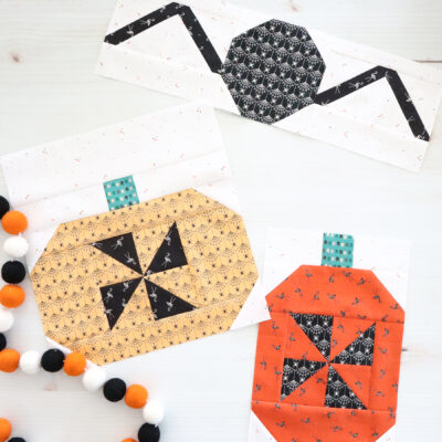 Spooky Lane Spider and Pumpkin Blocks