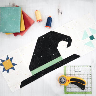 Quilted Witch Sew Along Hat Block