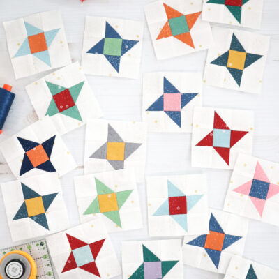 Quilted Witch Sew Along Twinkle Stars