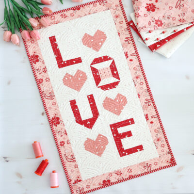 Made with Love Mini Quilt