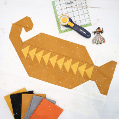 Quilted Witch Sew Along Broom