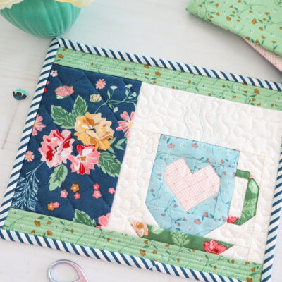 Spill the Tea Mug Rug