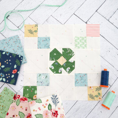 Melody Lane Sew Along Flower Chain Block